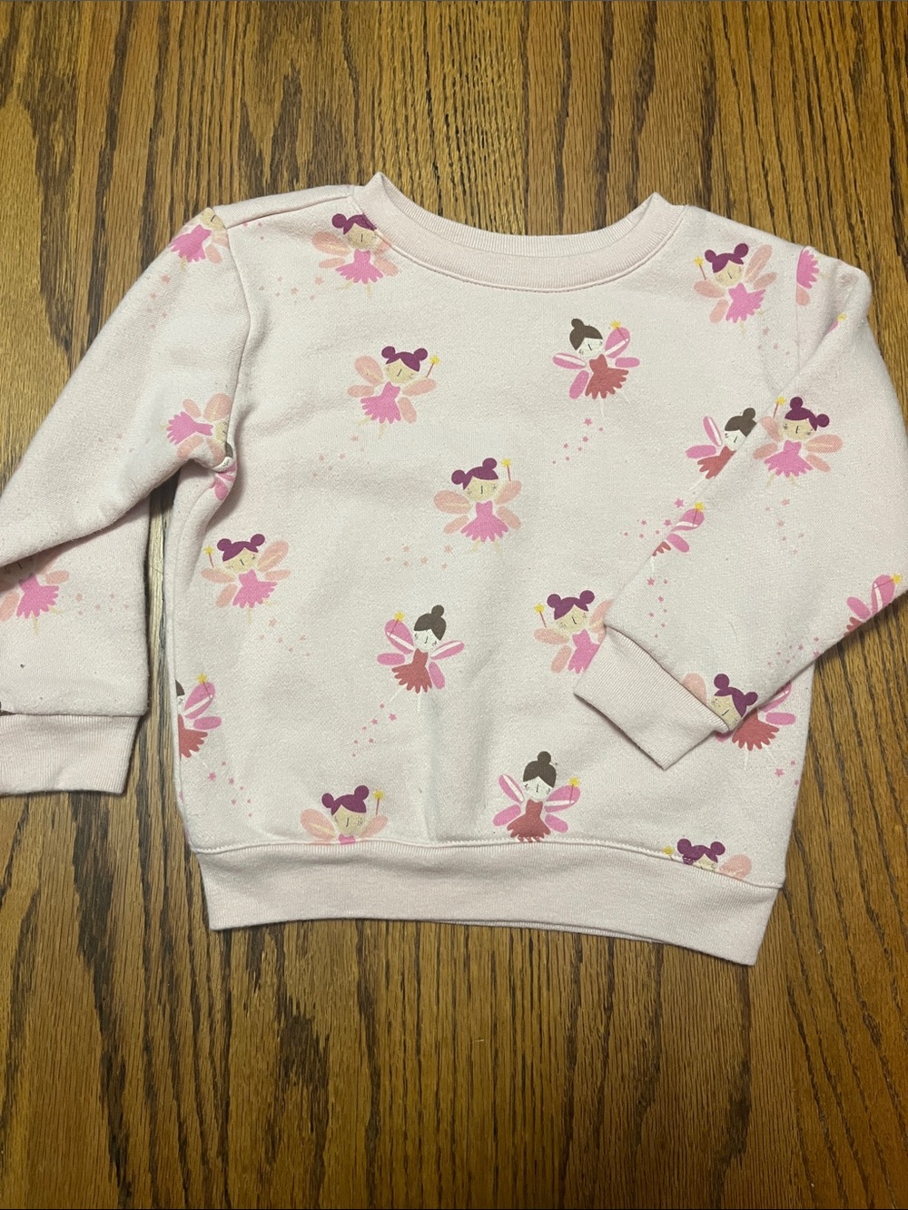 Garanimals Light Pink Fairy Print Sweatshirt